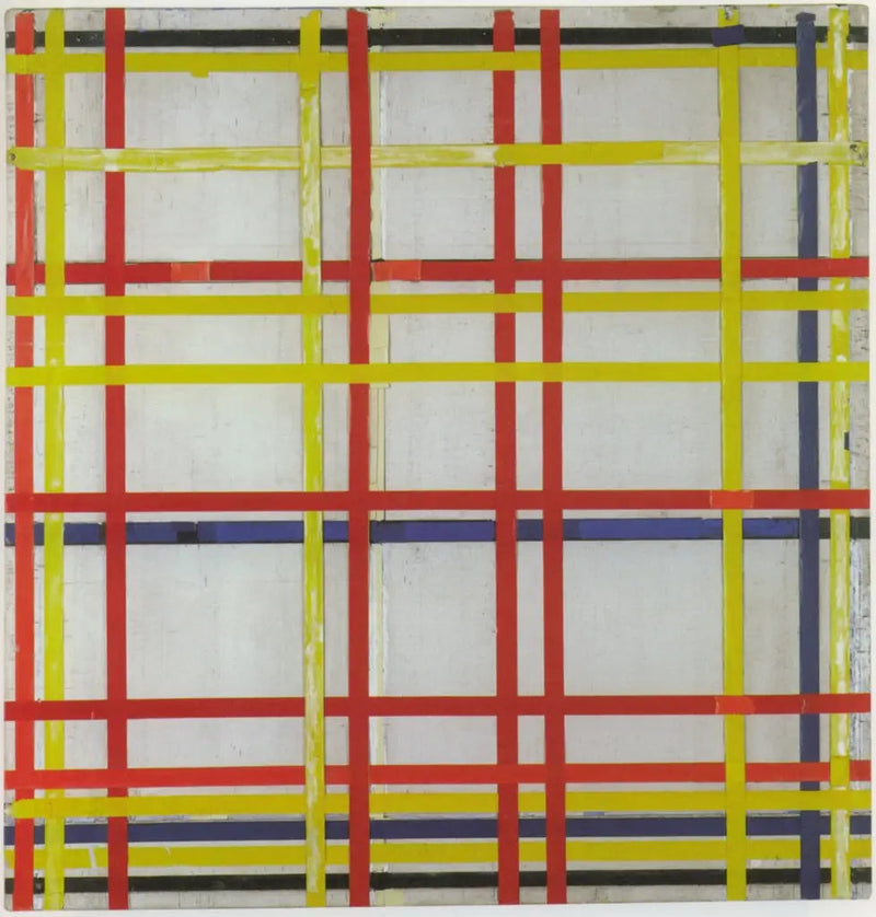 New York Şehri I - Piet Mondrian