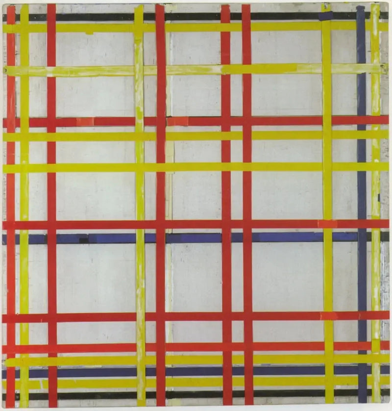 New York Şehri I - Piet Mondrian