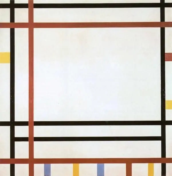 New York, New York Eyaleti - Piet Mondrian