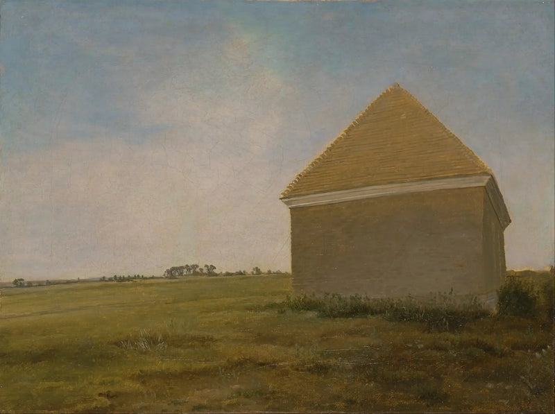 Newmarket Heath, Beacon Yarışı'nın başlangıcında kralın ahırlarıyla - George Stubbs
