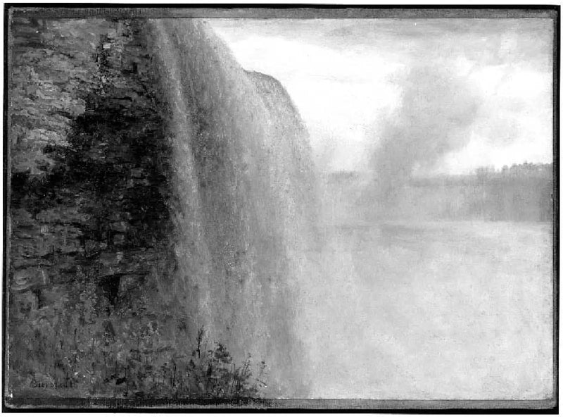 Amerikan tarafındaki Niagara - Albert Bierstadt