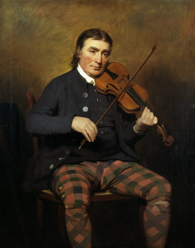 Niel Gow, 1727 - 1807. Keman virtüözü ve besteci - Henry Raeburn