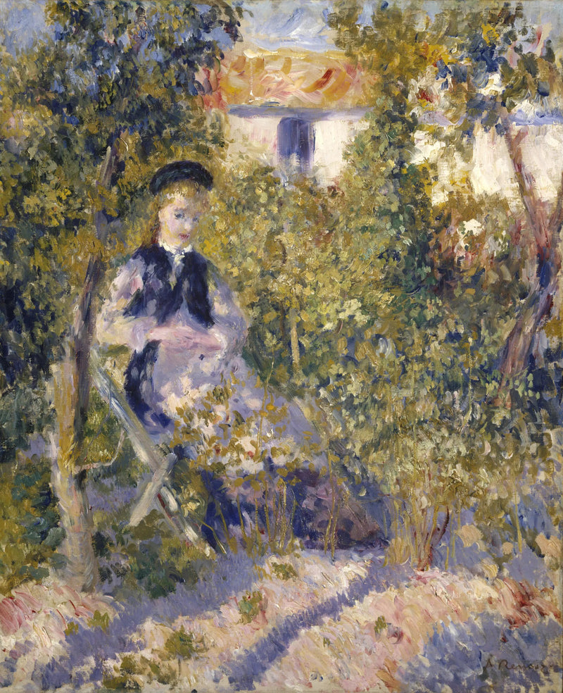 Bahçedeki Nini - Pierre-Auguste Renoir