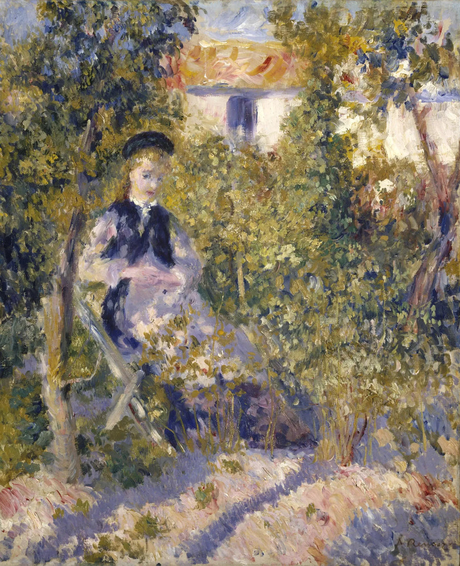 Bahçedeki Nini - Pierre-Auguste Renoir