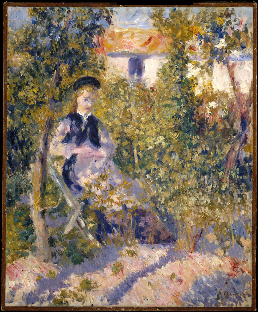 Bahçedeki Nini - Pierre-Auguste Renoir