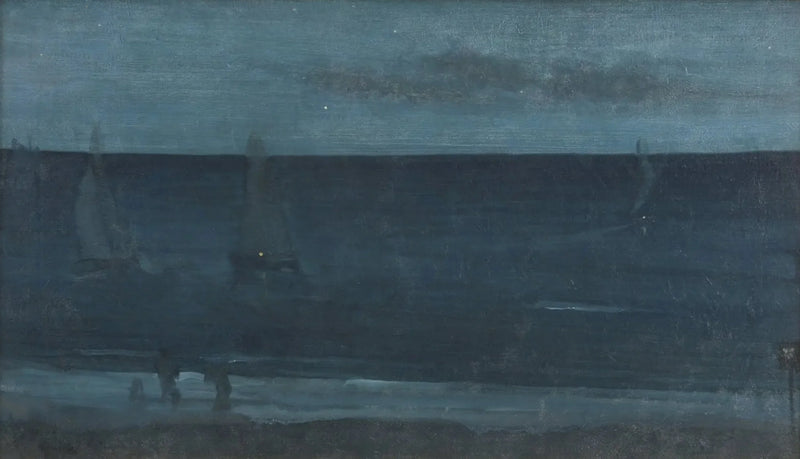 Gece: Mavi ve Gümüş — Bognor - James Abbott McNeill Whistler
