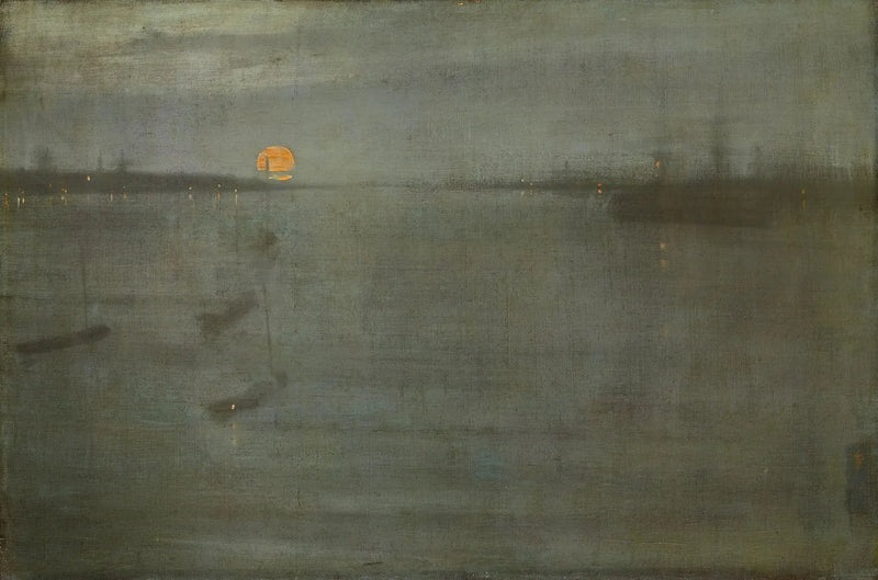 Gece: Mavi ve Altın — Southampton Suyu - James Abbott McNeill Whistler