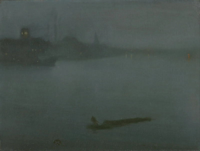 Mavi ve Gümüşte Gece - James Abbott McNeill Whistler