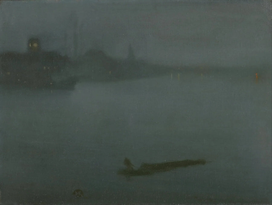 Mavi ve Gümüşte Gece - James Abbott McNeill Whistler