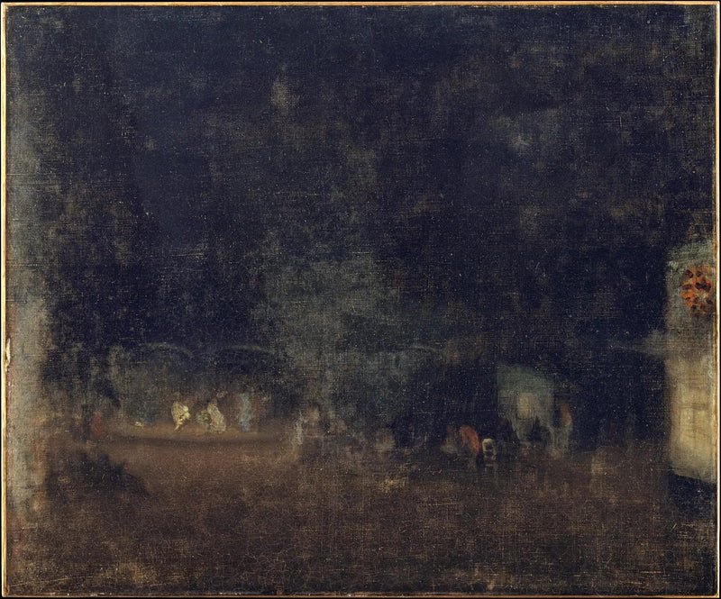 Yeşil ve altın gece - James Abbott McNeill Whistler