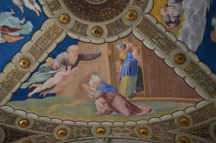 Noé sortant de l’arche, vers 1513-1514 – Raphaël