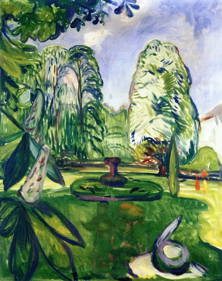 Fındık Ağaçları - Edvard Munch