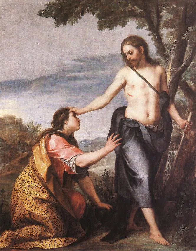 Noli me Tangere (İsa'nın Marie-Madeleine'e bahçıvan olarak göründüğü) - Alonso Cano