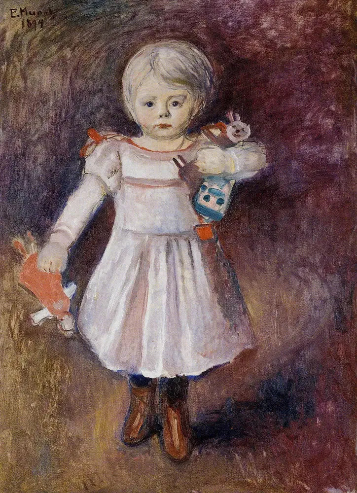 Nora Mengelberg - Edvard Munch image 1 copie de tableau peinte à la main