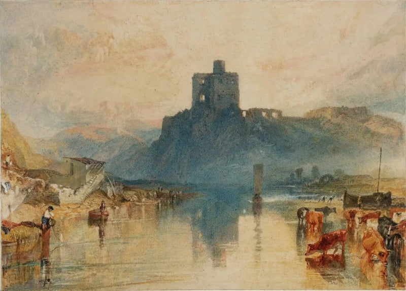 Norham Kalesi, Tweed Nehri Üzerinde - J. M. W. Turner
