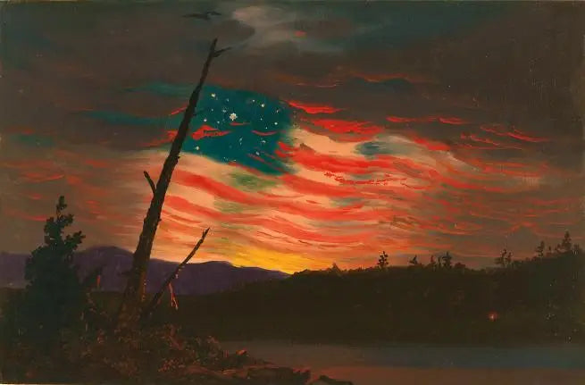 Gökyüzündeki Bayrağımız - Frederic Edwin Church