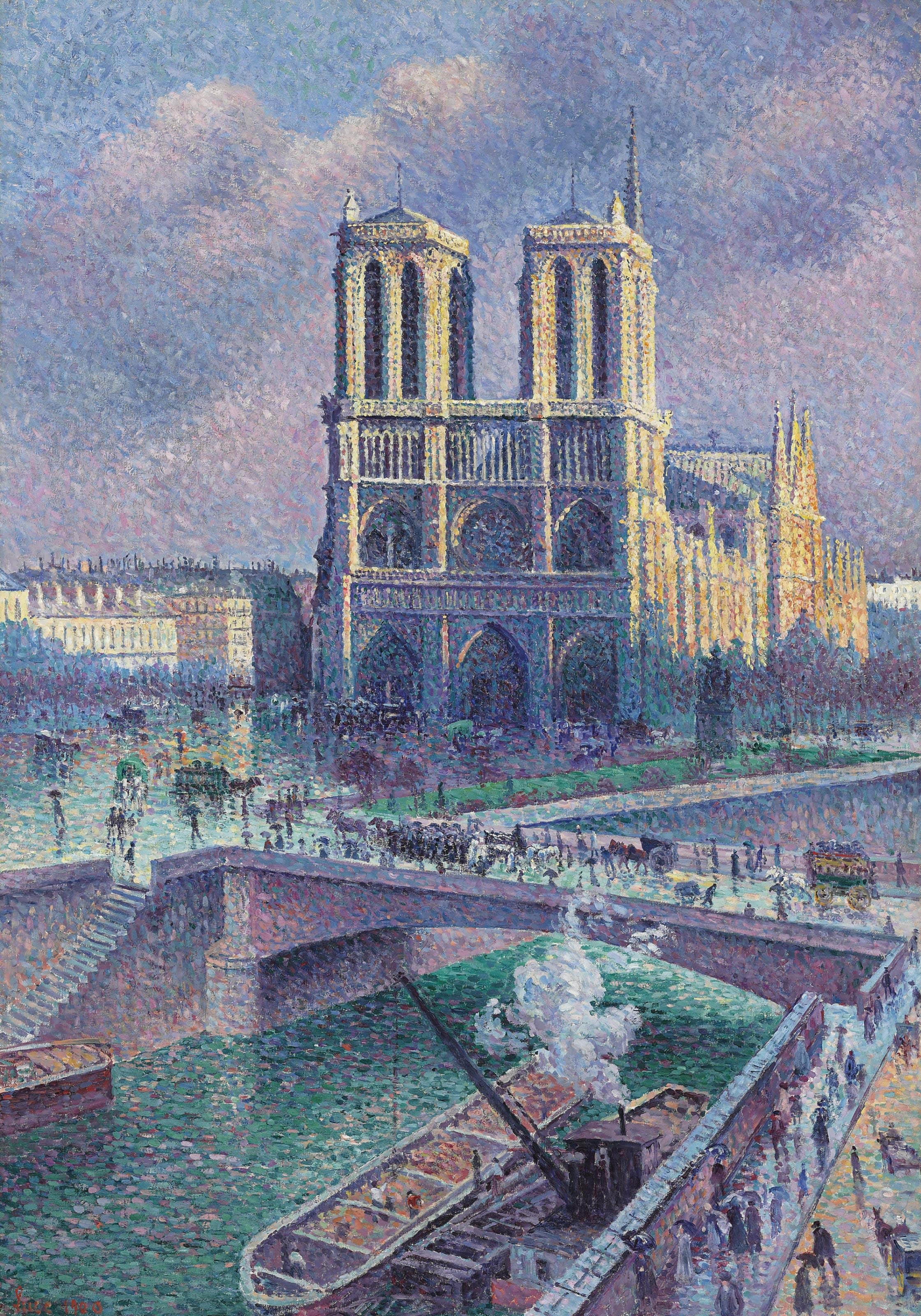 Notre-Dame de Paris - Maximilien Luce