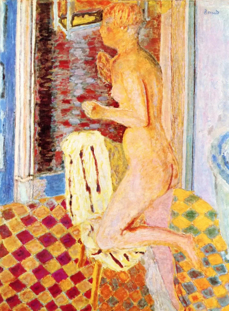 Sandalyedeki Nü - Pierre Bonnard