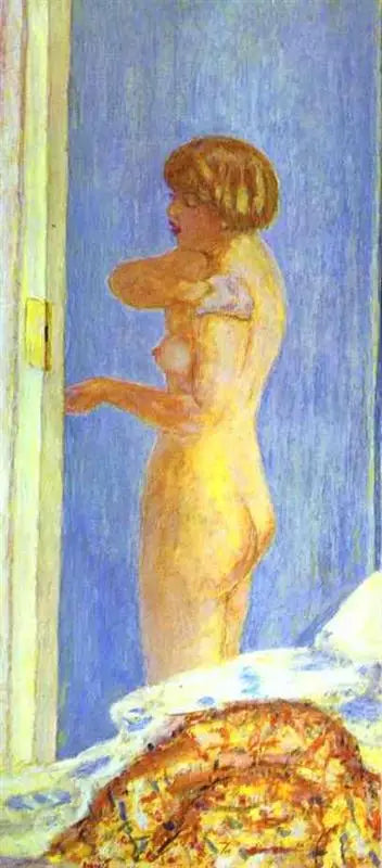 Ayak örtüsüyle çıplak - Pierre Bonnard