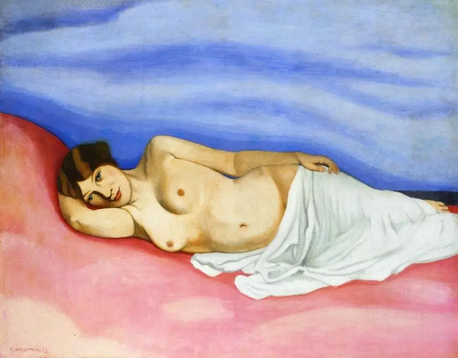Nu au lit - Félix Vallotton - Alpha Reproduction