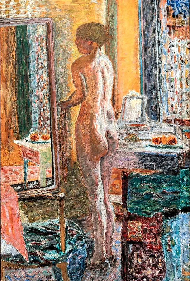 Aynada Çıplak - Pierre Bonnard