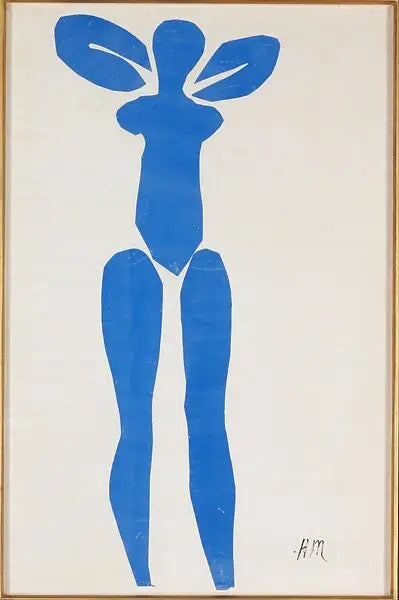 Ayakta Mavi Nü - Henri Matisse