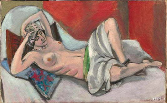 Nu couché avec drapé - Matisse - Reproductions de tableaux et peintures haut de gamme