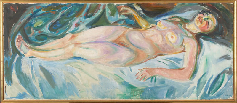 Yatarak: gece - Edvard Munch