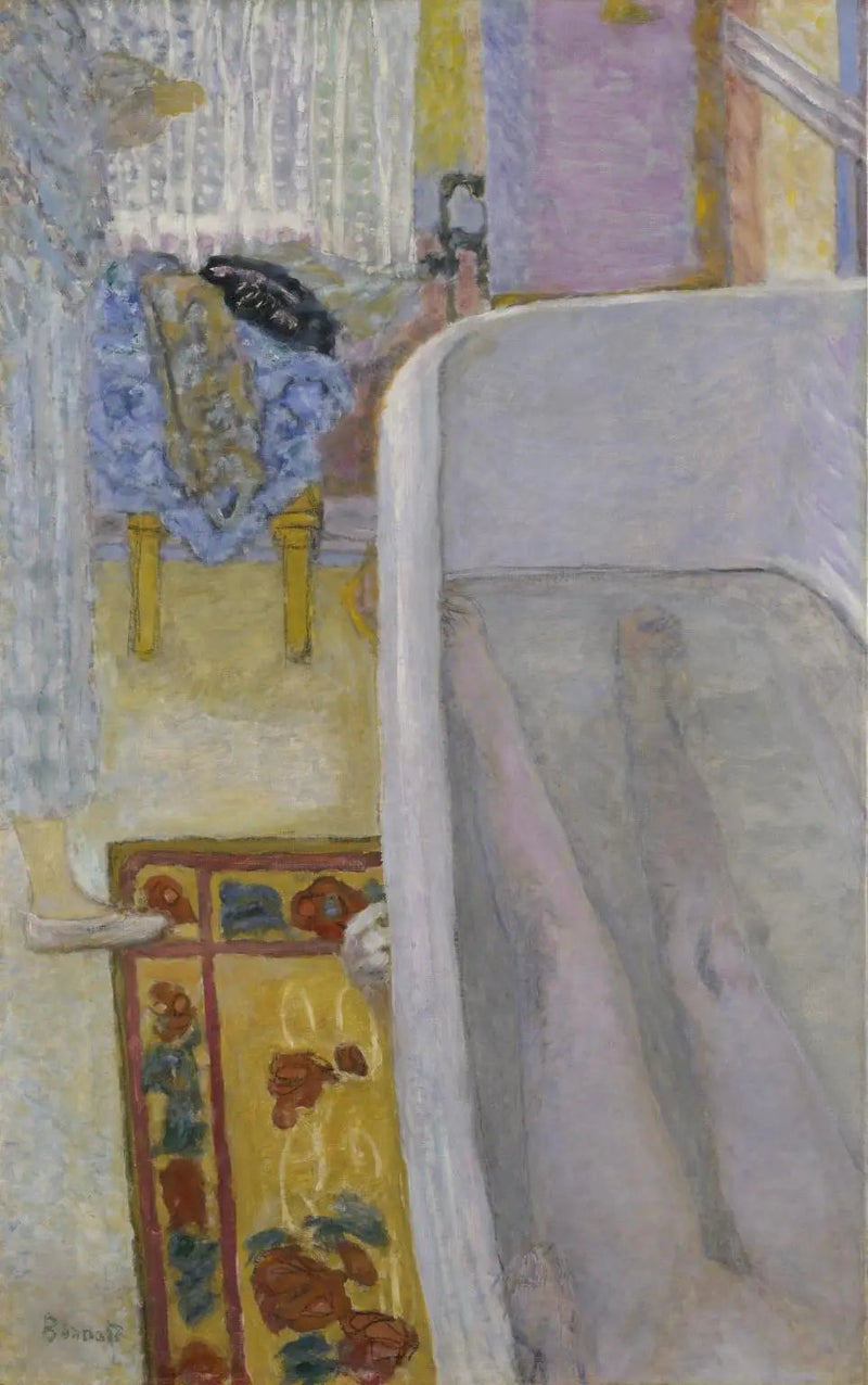Küvette Yalnız - Pierre Bonnard