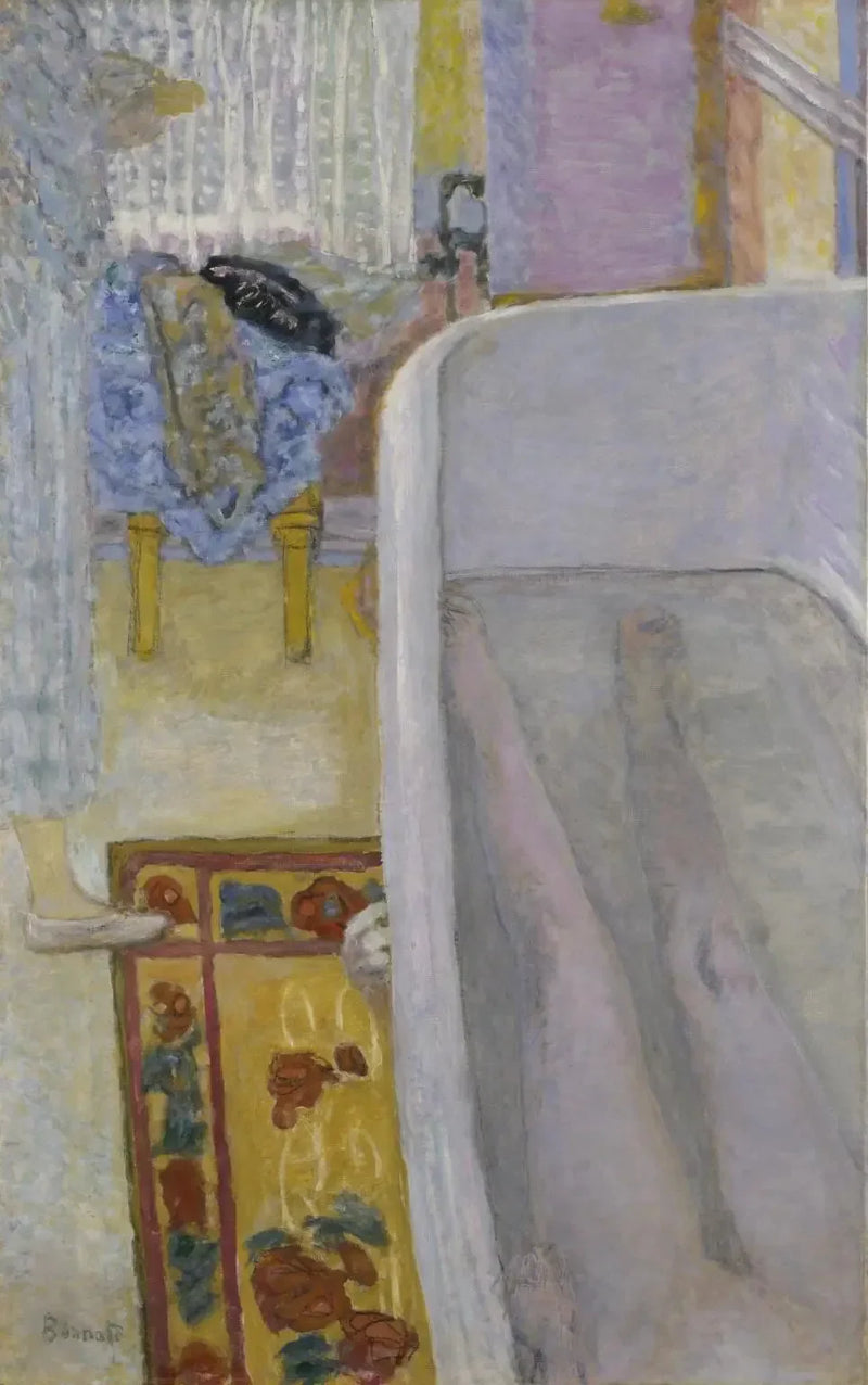 Küvette Yalnız - Pierre Bonnard