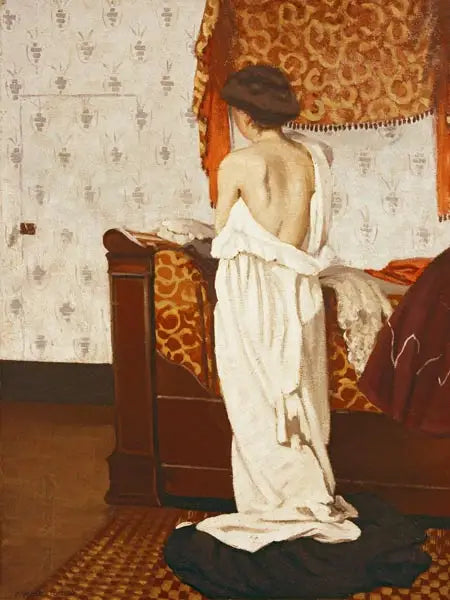İç mekanda sırt çıplaklığı - Félix Vallotton