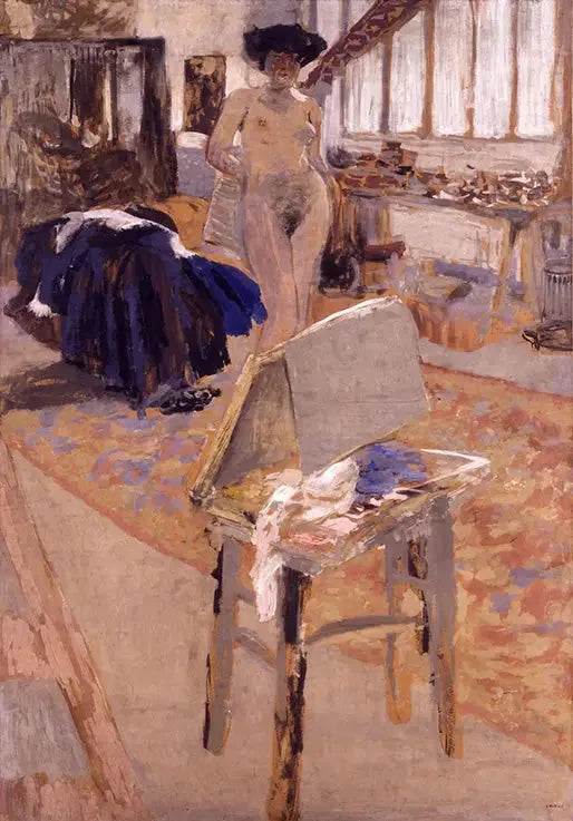 Atölyede Ayakta - Édouard Vuillard