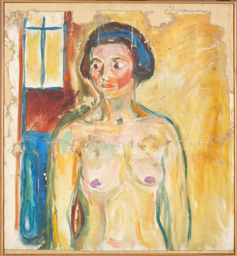 Ayakta Duran: Yarım Portre - Edvard Munch