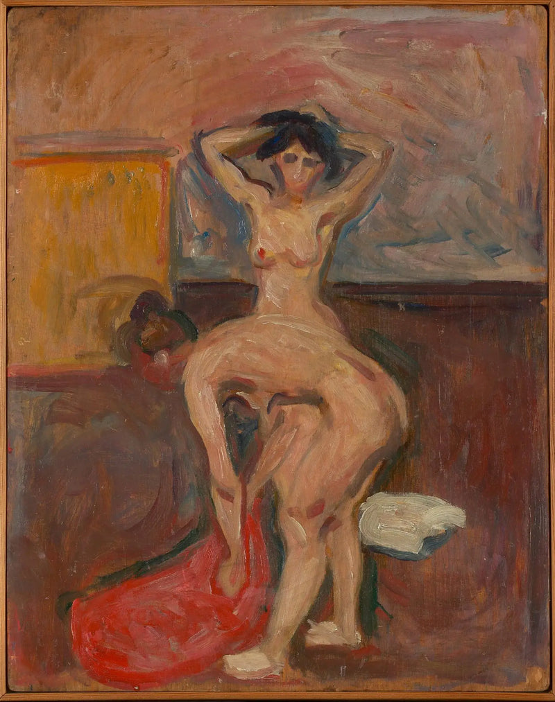 Ayakta Duran Kadın - Edvard Munch