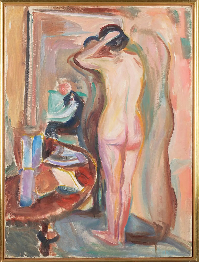 Aynası Önünde - Edvard Munch
