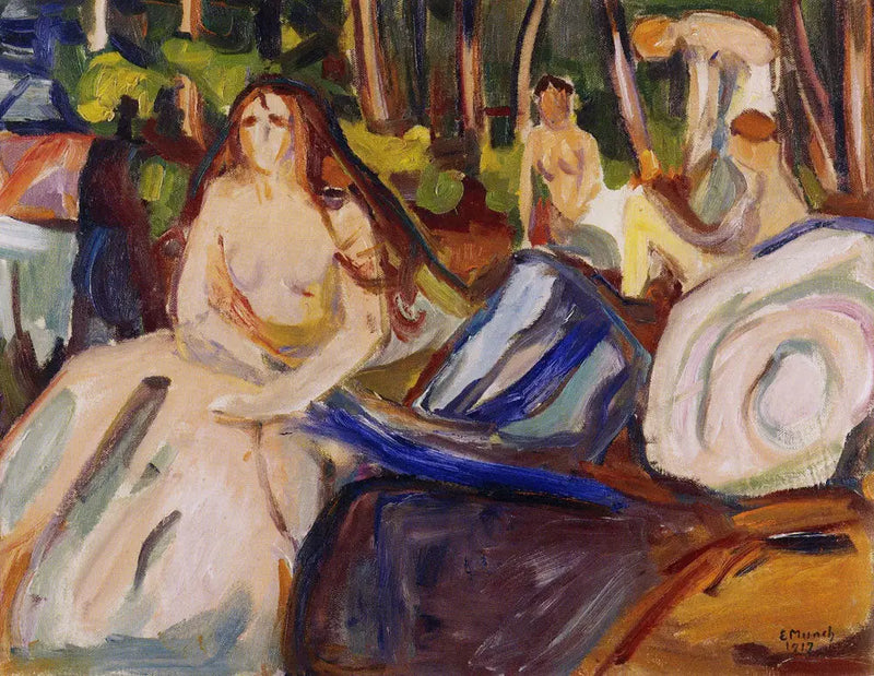Ormanda Nü - Edvard Munch