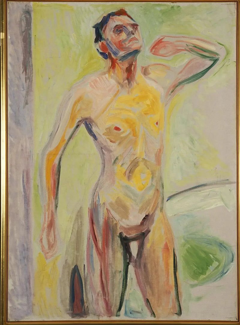 Erkek Nü - Edvard Munch