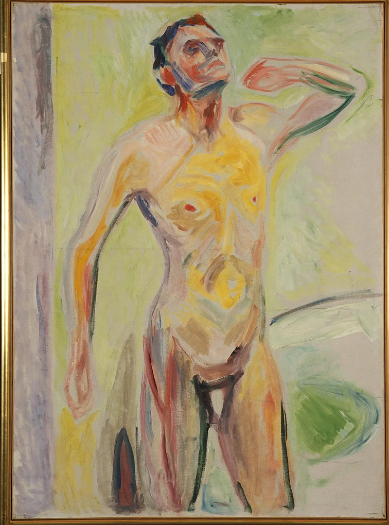 Erkek Nü - Edvard Munch