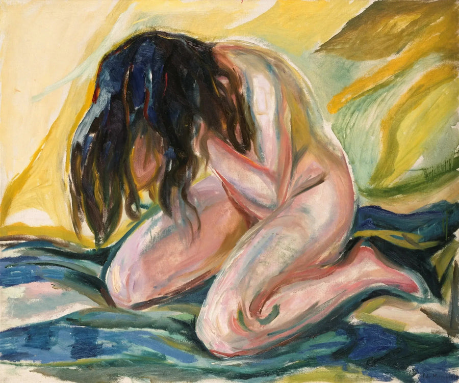 Ağlayan kadın - Edvard Munch