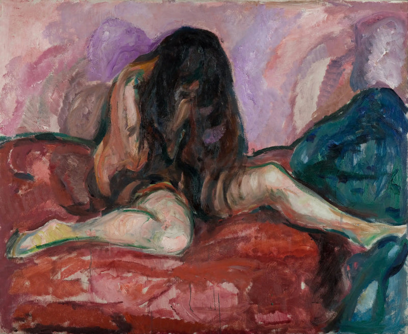 Ağlayan kadın - Edvard Munch