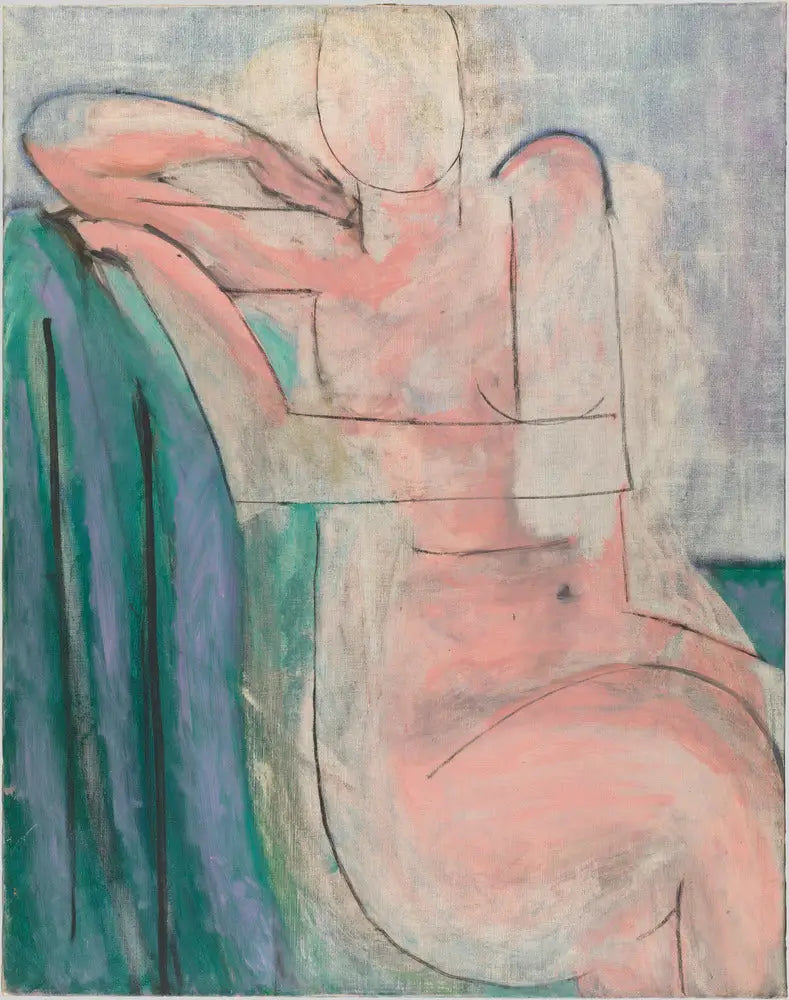 Oturan pembe nane - Henri Matisse