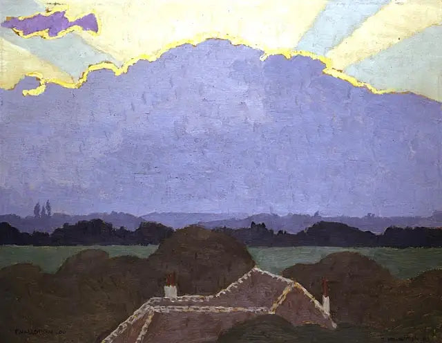 Nuage à Romanel - Félix Vallotton - Alpha Reproduction