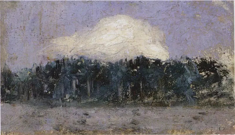 Beyaz Bulut Ormanın Üzerinde - Édouard Vuillard
