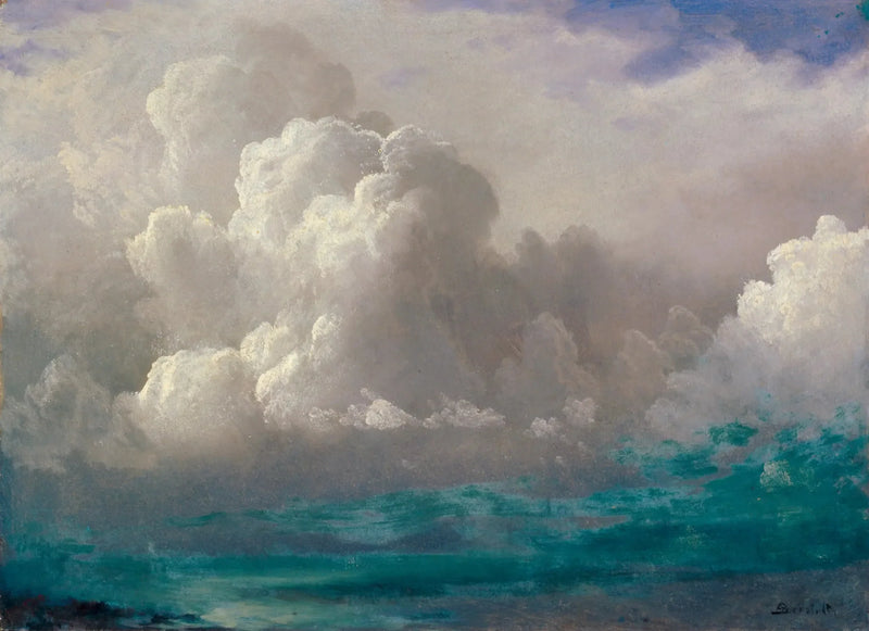 Fırtına Bulutları - Albert Bierstadt
