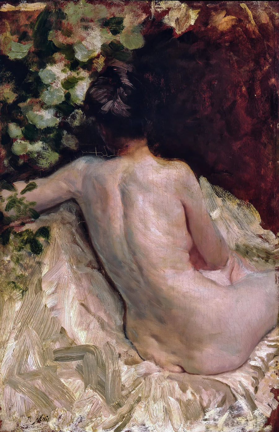 Sırt Çıplaklığı (Léontine) - Giuseppe De Nittis