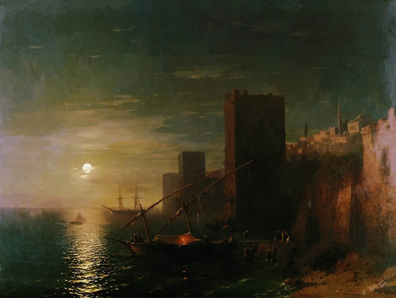 İstanbul'da Gece - Ivan Aïvazovski