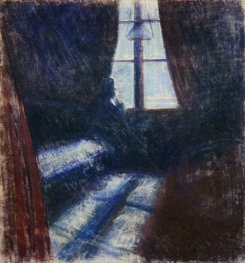 Saint-Cloud'da Gece - Edvard Munch