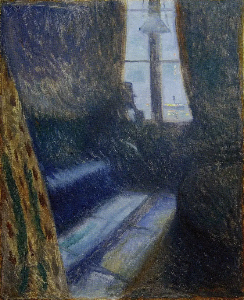 Saint-Cloud'da Gece - Edvard Munch