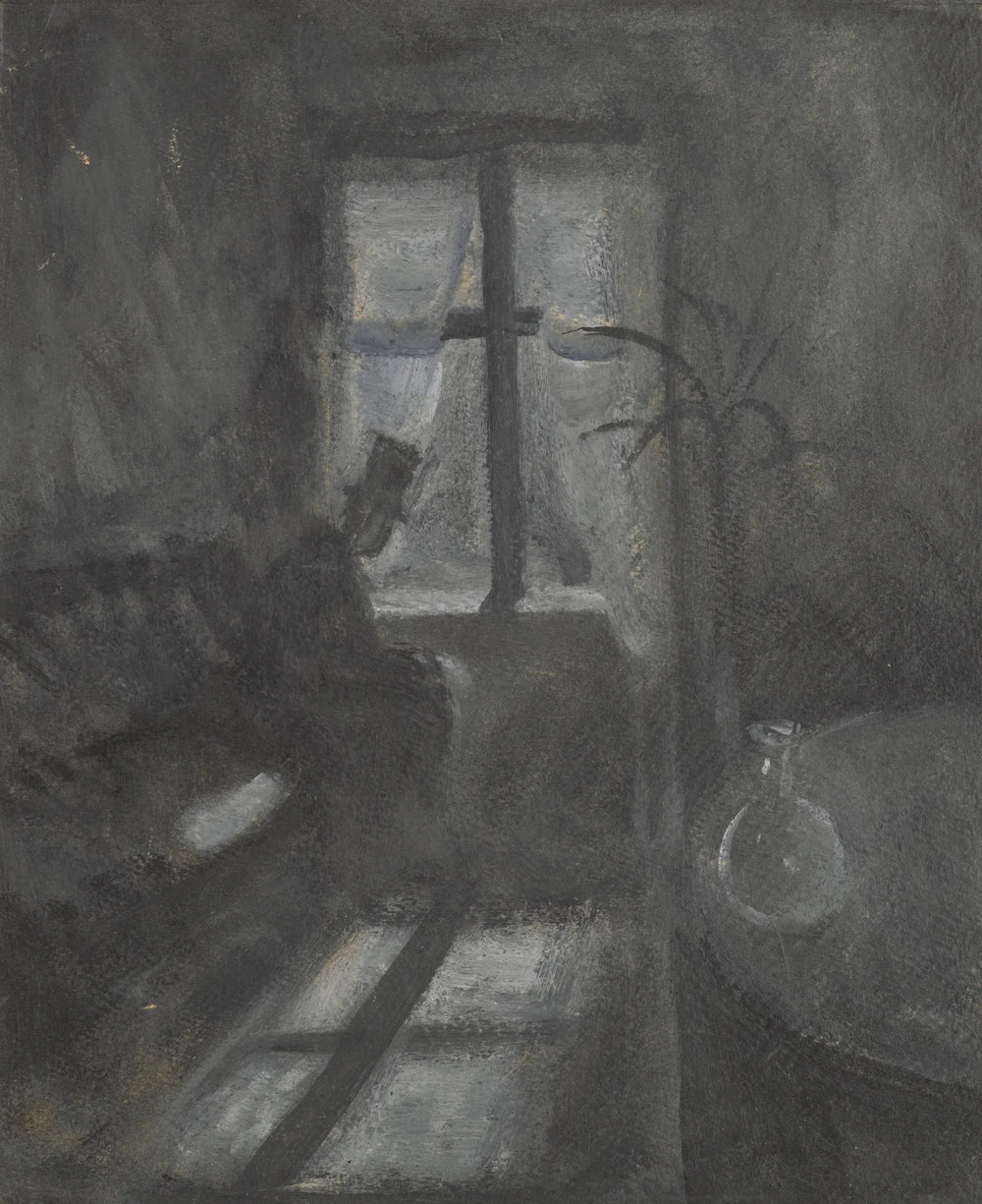 Reproduction du tableau « Nuit à Saint-Cloud - Edvard Munch » par Alpha Reproduction en peinture à l’huile