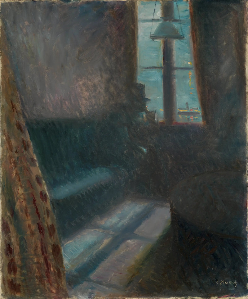 Saint-Cloud'da Gece - Edvard Munch